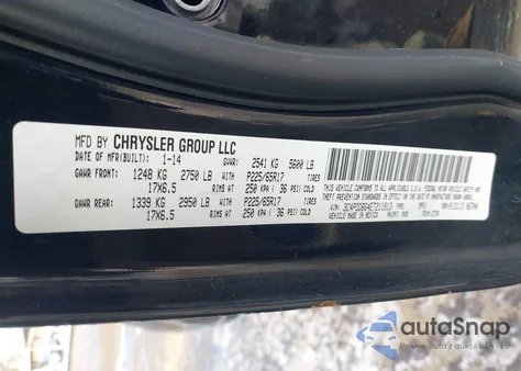 2014 Dodge Journey Sxt from USA, damaged, VIN 3C4PDDBG4ET211913